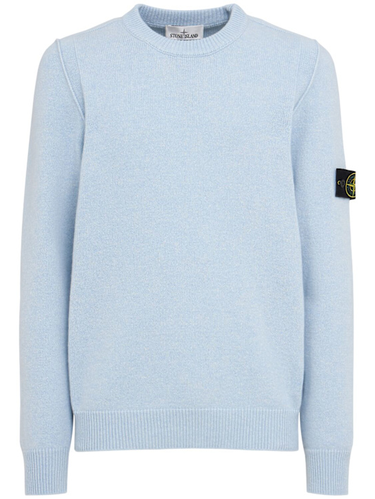 Stone Island - Wool blend crewneck sweater