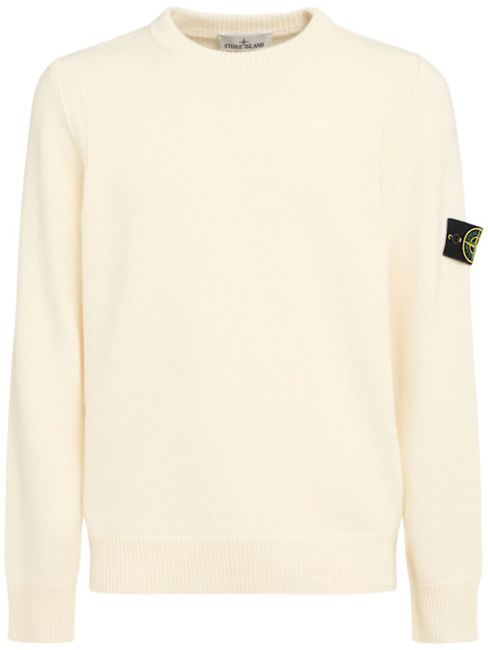 Stone Island - Wool blend crewneck sweater