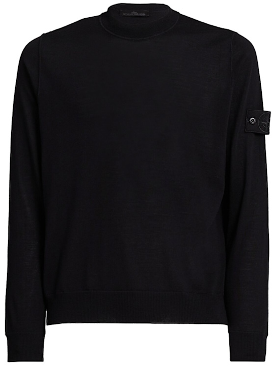 Pull col rond en laine légère