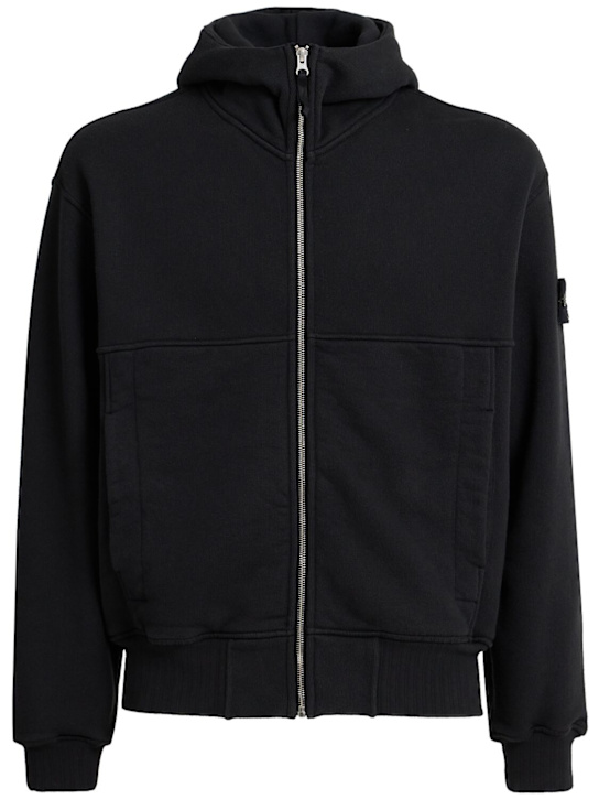 Stone Island - Heavy cotton sweatshirt hoodie