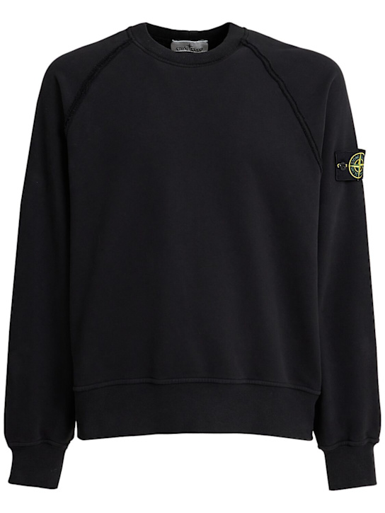 Stone Island - Brushed cotton sweatshirt