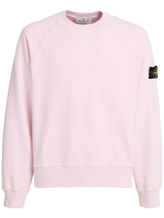 Stone Island - Brushed cotton sweatshirt