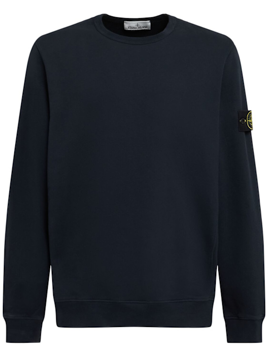 Stone Island - Brushed cotton sweatshirt