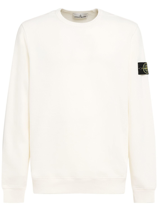 Stone Island - Brushed cotton sweatshirt