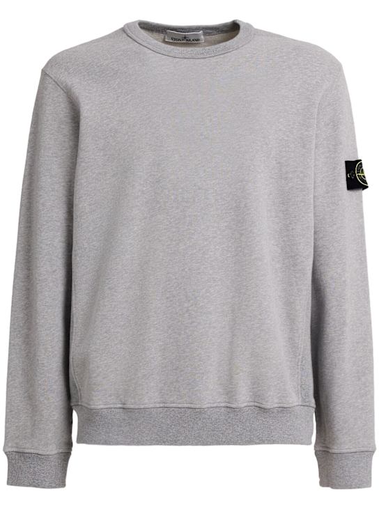 Stone Island - Brushed cotton sweatshirt