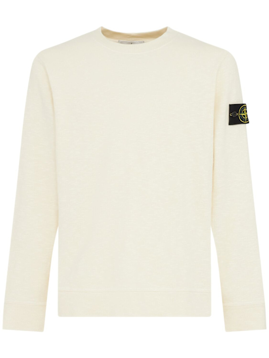 Stone Island - Vanisé brushed heavy cotton sweatshirt