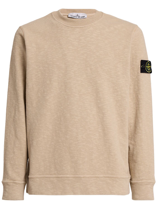 Stone Island: Sweatshirt aus schwerer Baumwolle „Vanisé“