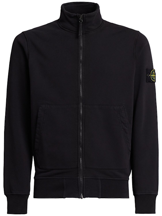 Stone Island - Cardigan zippé en coton