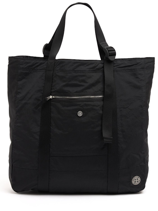 Stone Island: Coated nylon tote bag