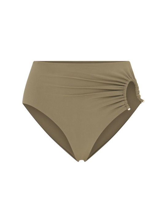 Christopher Esber - Crescent ruched bikini bottoms