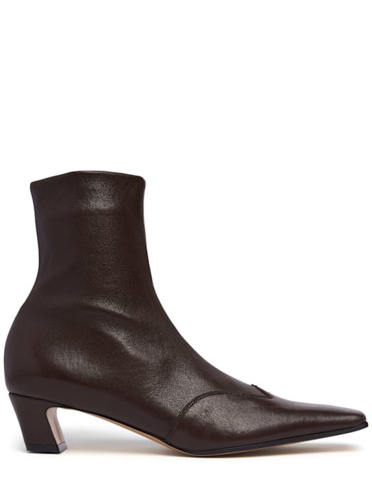 Khaite - 40mm hohe Stiefel aus Stretch-Nappaleder „Nevada“
