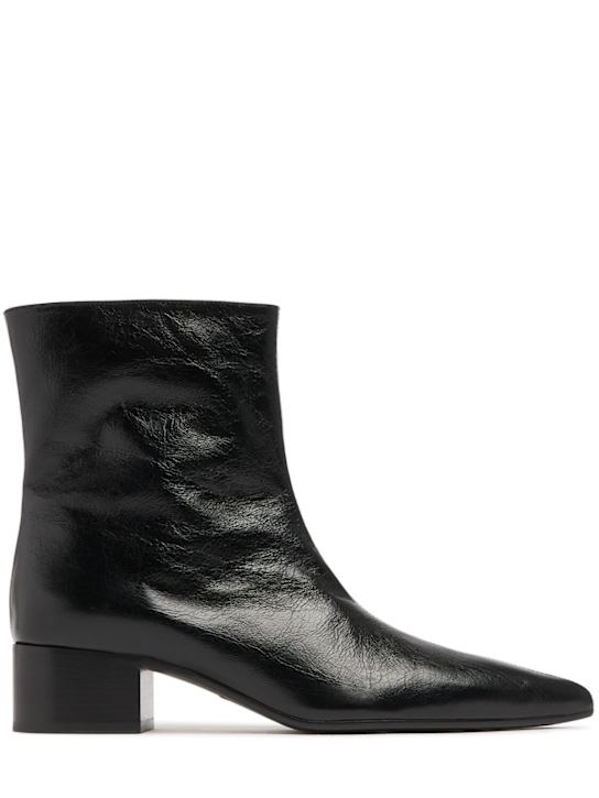 Khaite: 40mm hohe Stiefeletten aus Leder „Andee“