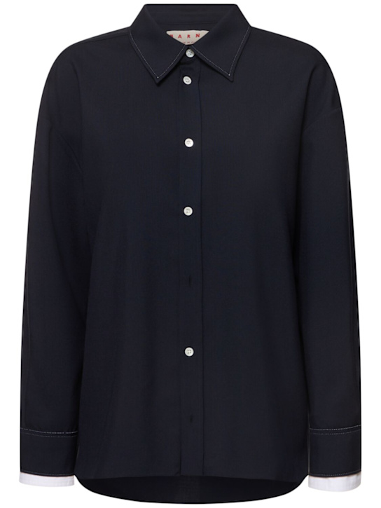 Marni - Chemise classique en laine