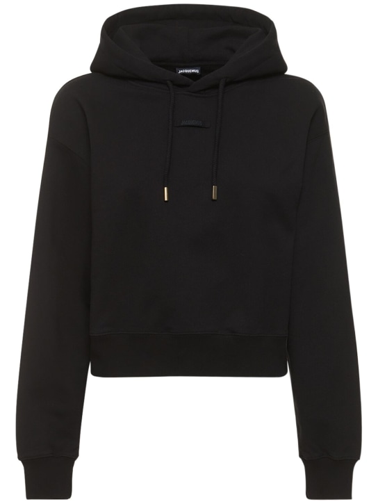 Jacquemus - Le Hoodie Gros Grain cotton hoodie