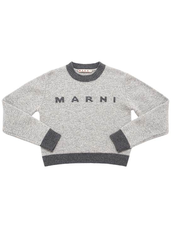 Marni Junior - Strickpullover aus Wolle und Kaschmir