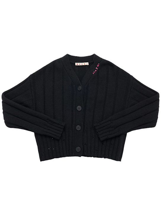 Marni Junior - Strickcardigan aus Viskosemischung