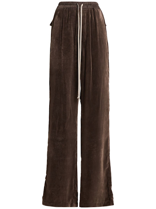 Rick Owens - Samthose mit Kordelzug „Dietrich“