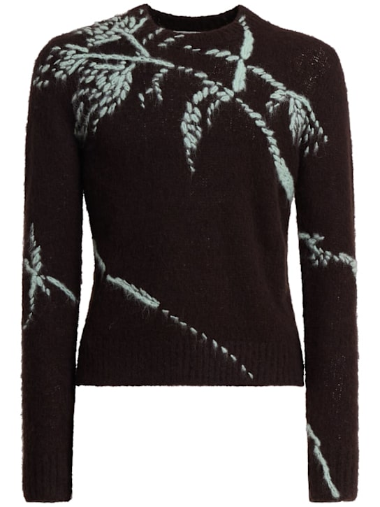 Dries Van Noten - Pullover aus Alpakamischung „Mouche“