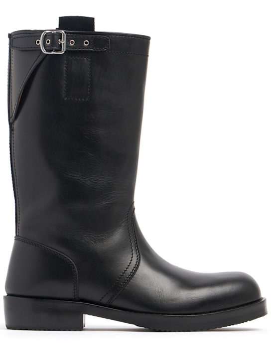 Dries Van Noten: Lederstiefel