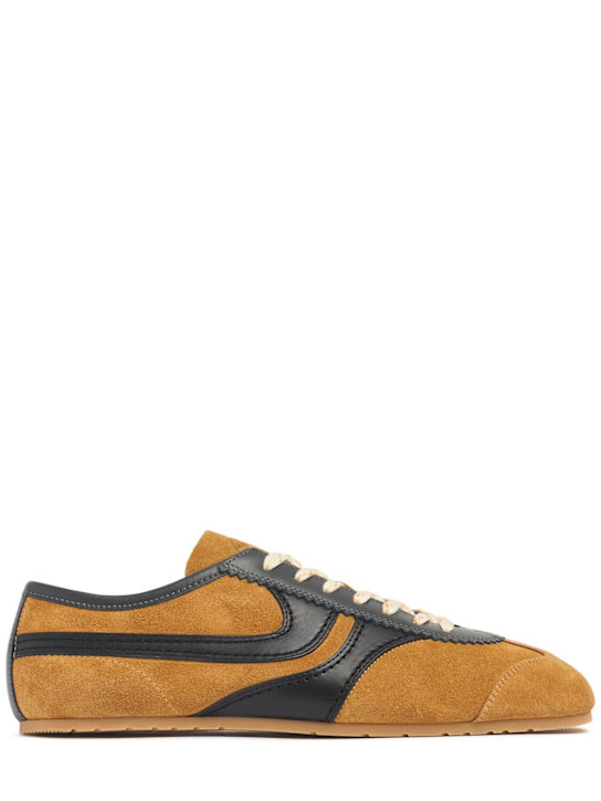 Dries Van Noten: Sneakers aus Wildleder und Leder