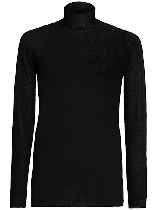 Rick Owens - Rollkragenoberteil aus Wolle „Level“