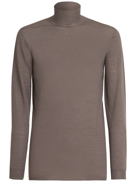 Rick Owens - Rollkragenoberteil aus Wolle „Level“