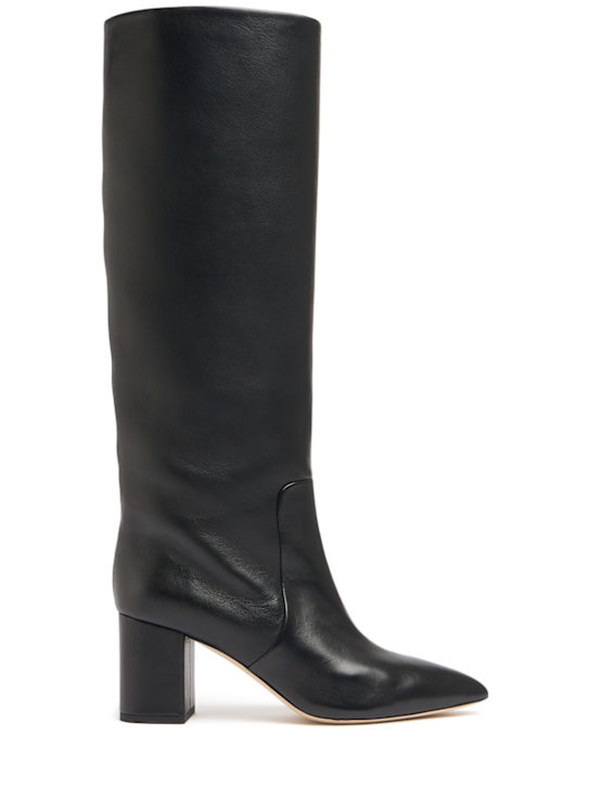 Paris Texas - 70mm hohe Stiefel aus Leder „Anja“