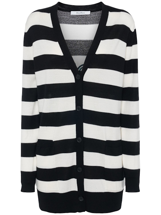 Max Mara - Fiemme striped wool cardigan