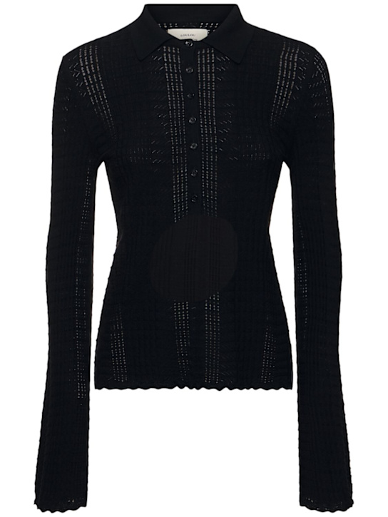 Loulou De Saison - Polo Tiha in maglia fine