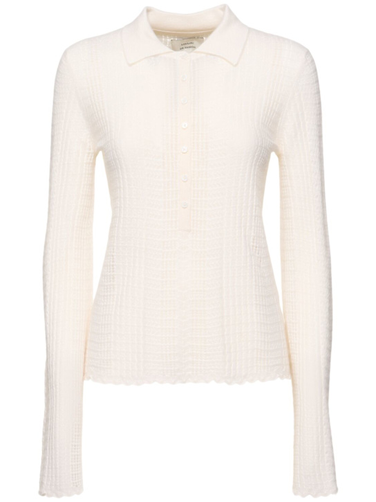 Loulou De Saison - Polo Tiha in maglia fine
