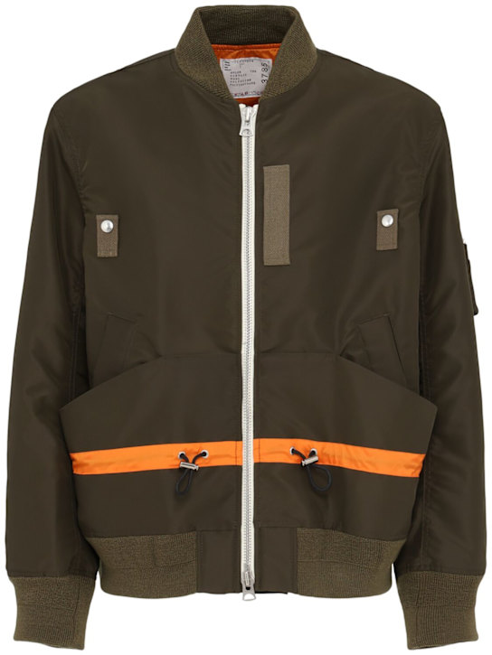 Sacai: Jacke aus Nylontwill