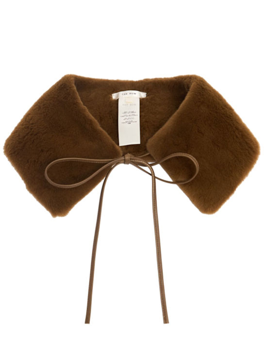 The Row: Ranya mink fur collar