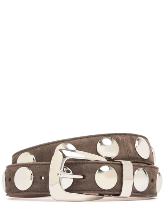 Khaite - 30mm Gürtel aus Leder mit Nieten „Benny“