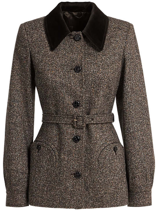 Blazé Milano - Jacke aus Wollmischflanell „Rodhri“