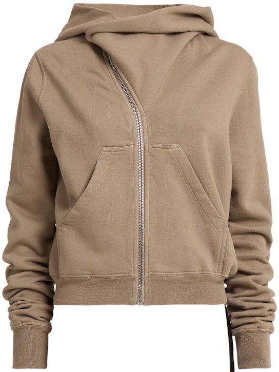 Rick Owens DRKSHDW - Mountain jersey turtleneck sweatshirt