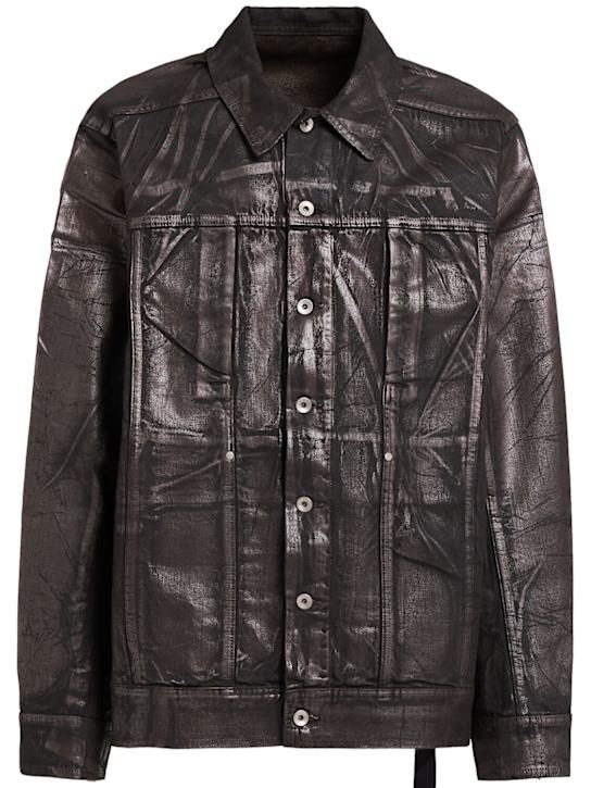 Rick Owens DRKSHDW - Bronze-Baumwolljacke „Lido“