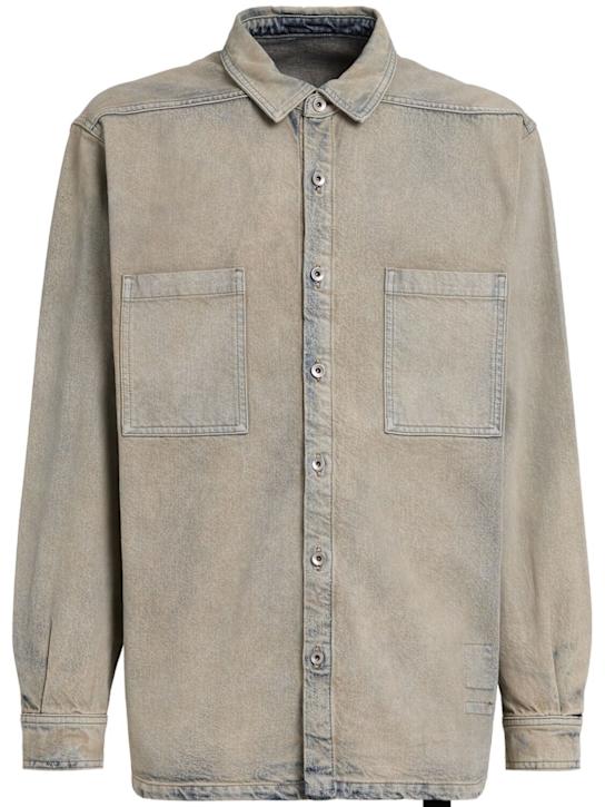 Rick Owens DRKSHDW - Hemdjacke aus Baumwolldenim "Jumbo"
