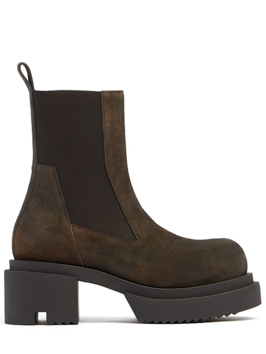 Rick Owens - Wildlederstiefel „Beatle Bogun“