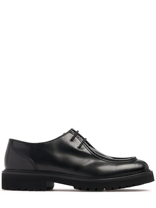 Doucal's - Paraboot Leather Shoes with Laces