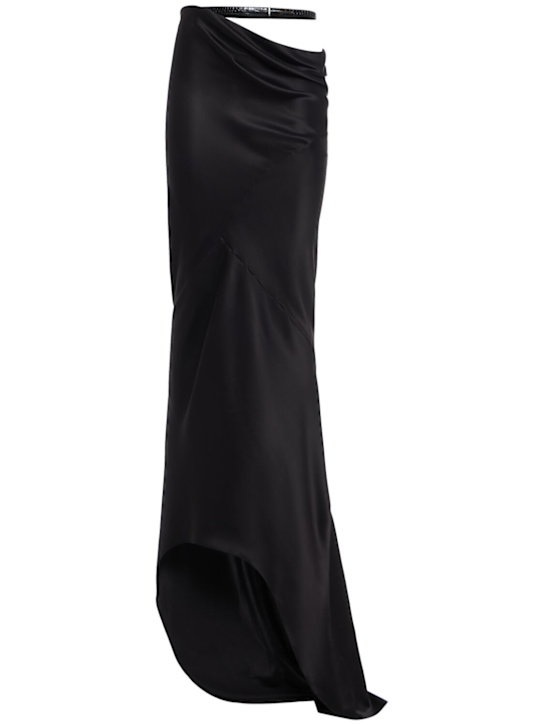Tom Ford: Jupe longue en satin de soie