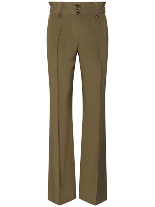 Tom Ford - Pantaloni a gamba larga in seta crepe de chine