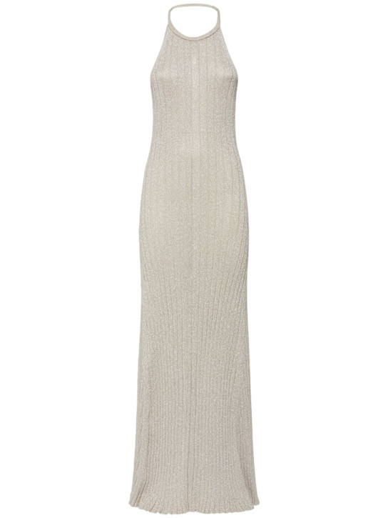 Tom Ford: Long Ribbed Lurex Dress