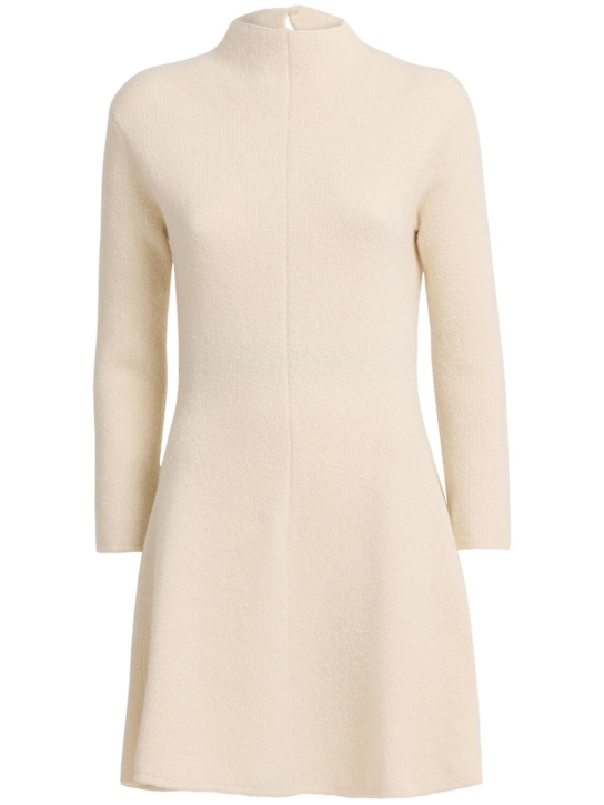 Magda Butrym: High Neck Wool Blend Dress