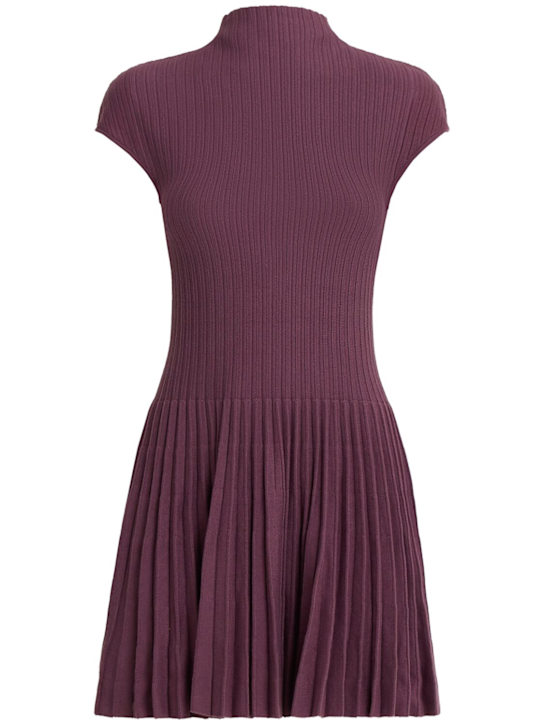Magda Butrym - Pleated cotton mini dress
