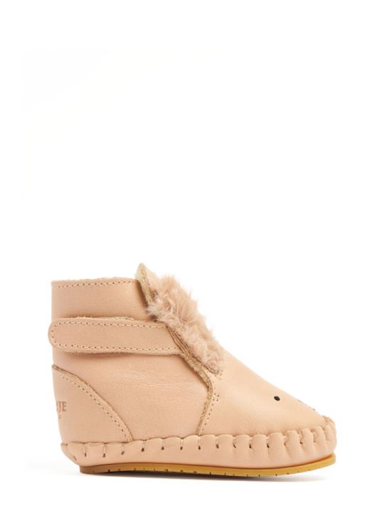 Donsje - Bottes en cuir Lapin