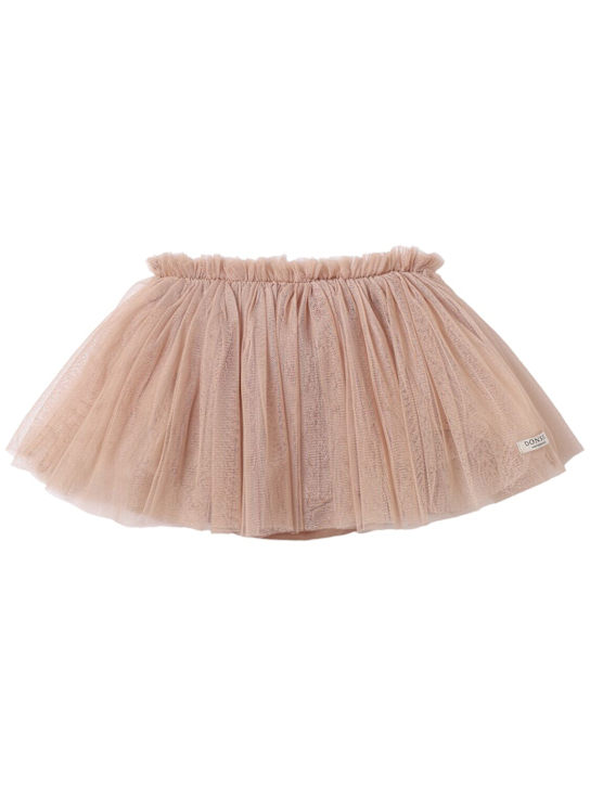 Donsje: Jupe en tulle plissé avec culotte intégrée