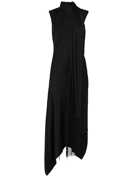 Acne Studios: Vestido midi de viscosa