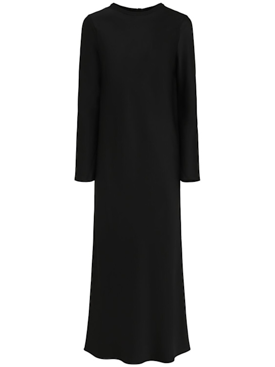 A.EMERY - Robe longue en satin à manches longues Lowe