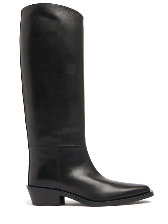Proenza Schouler - 30mm hohe Lederstiefel „Bronco“