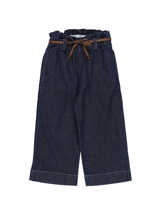 Babe & Tess - Pantalon en denim de coton mélangé